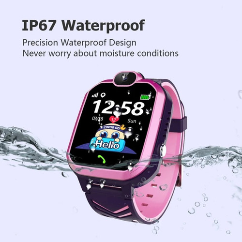 Imagen 6 de 9 de Smartwatch G7 Educativo, Juegos, Música Y Llamada Rosa