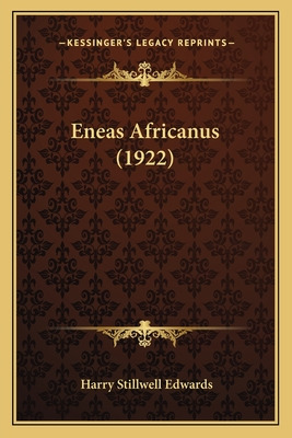 Libro Eneas Africanus (1922) - Edwards, Harry Stillwell