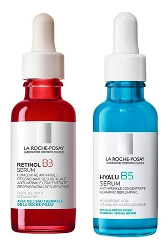 Kit La Roche Posay Antiedad Serum Hyalu B5+ Serum Retinol B3
