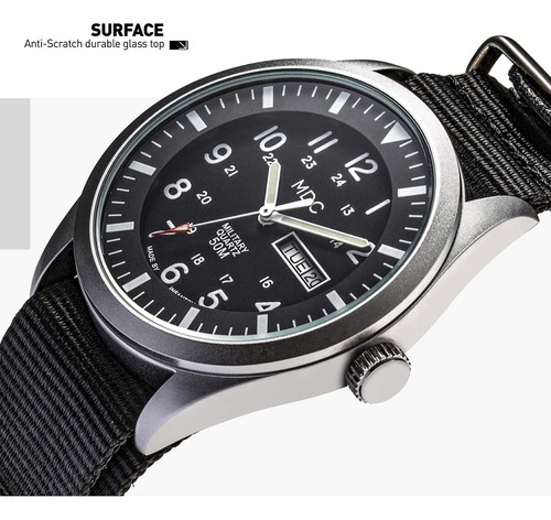 Relojes Militares De Infantería Para Hombres Reloj De Pulser