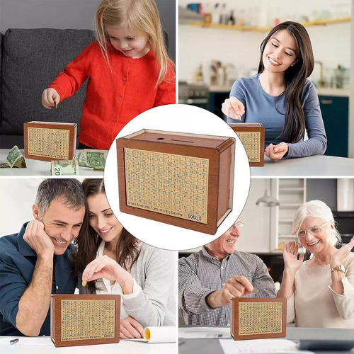 Hucha De Madera, Caja De Ahorros, Caja De Ahorro De Dinero