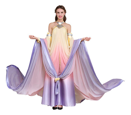 Vestido De Mujer Cosplaydiy Para La Reina Padme Amidala Cosp