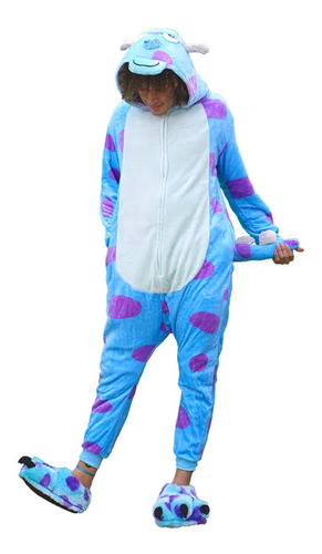 Imagem 1 de 5 de Macacão Pijama Kigurimi Sulley M Zc 10070756