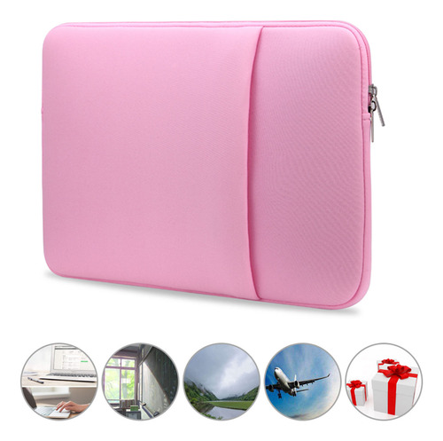 Capa Para Laptop B2015, Bolsa Macia Com Zíper E Laptop De 17
