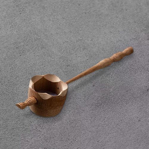 Coador De Chá De Bambu, Infusor De Chá De 18,4 Cm X 4,2 Cm