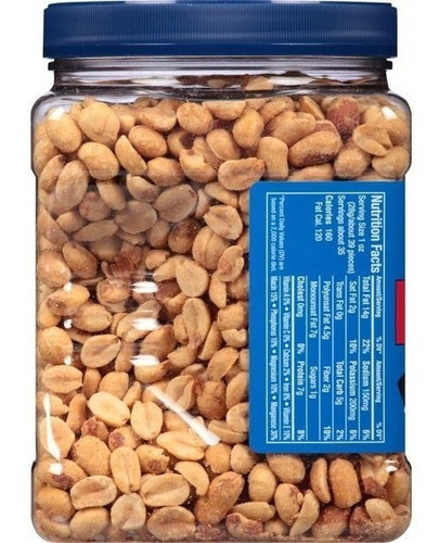 Cacahuates Dry Roasted Planters 978g 2 Pack