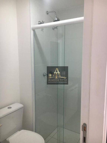 Imagem 7 de 15 de Apartamento Com 1 Dormitório Para Alugar, 44 M² Por R$ 2.500,00/mês - Empresarial 18 Do Forte - Barueri/sp - Ap3473