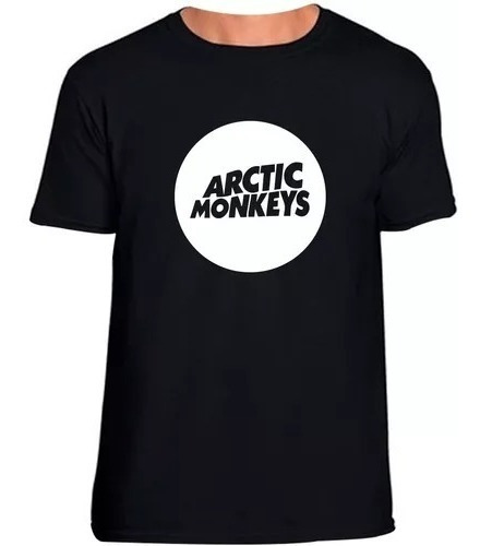 Camiseta Hombre 100% Algodón. Arctic Monkeys Logo