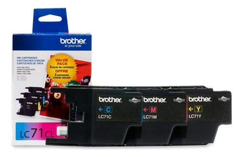 Brother Mfc-j280w Oem 3-color Tinta Combo Pack