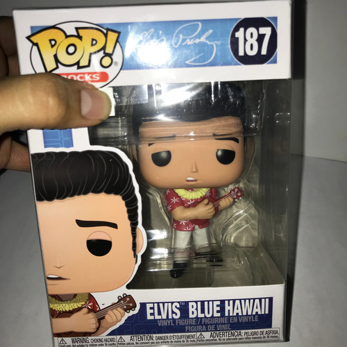 Funko Pop Rocks Elvis Blue Hawaii 187