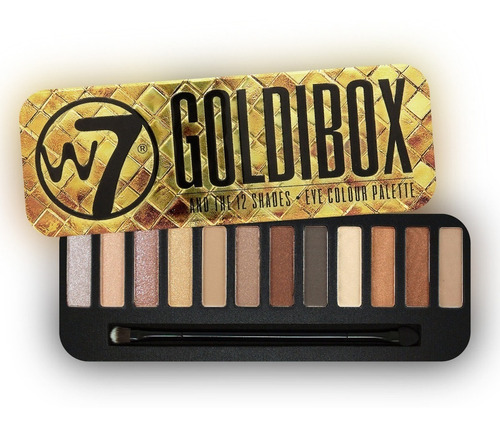 Goldibox | Paleta De Sombras W7 - G Color De La Sombra Multicolor