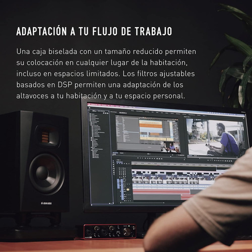 Monitor De Estudio Adam Audio T5v Para Grabación, Mezcla