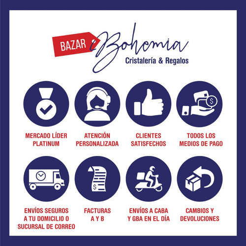 Imagen 7 de 9 de Copa Gin Tonic Cristal Bohemia Original 670ml Set X 6