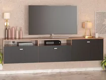 Comprar Mesa Rack Tv Led Flotante 1.80 Mts Moderno Melamina Modular
