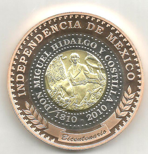 Moneda Trimetalica Inmaculada Con Su Capsula