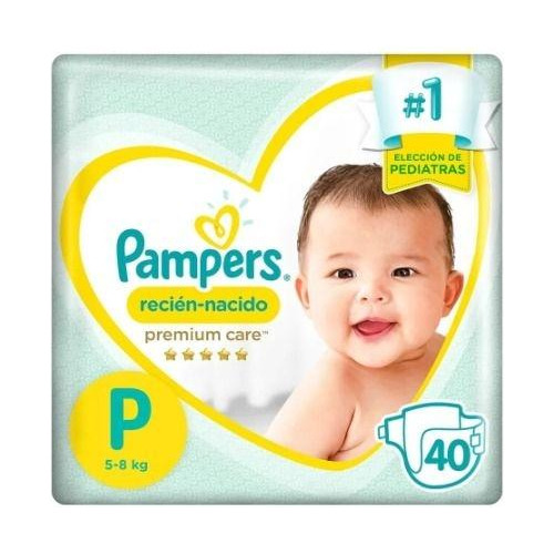 Pampers Premium Care P (5 A 7.5 Kg) - X40