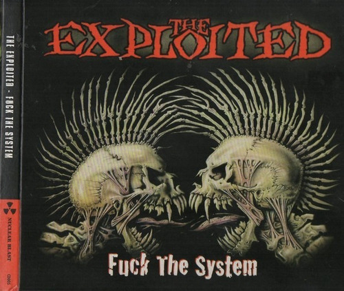 The Exploited Fuck The System Cd Digipak Punk Rock