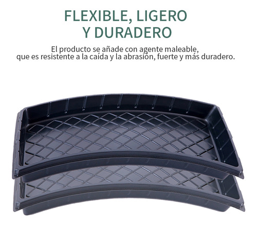 Charola bandeja Plana lisa Base De Germinación pack 20 Piezas JiaYouwogz Multi purpose seedling tray