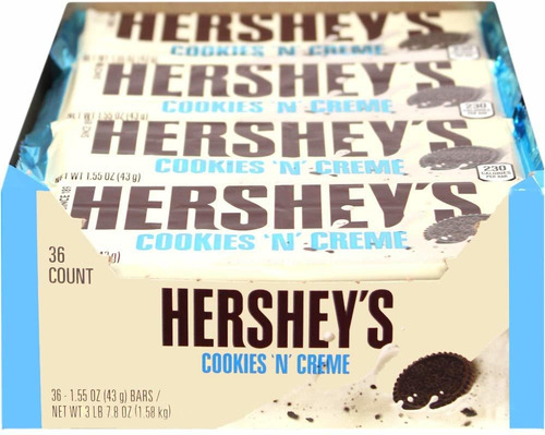 Barras De Galletas Y Crema Hersheys - 36 U.