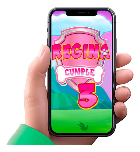 Video Invitación Digital De Paw Patrol Para Cumpleaños Paw Patrol Niña