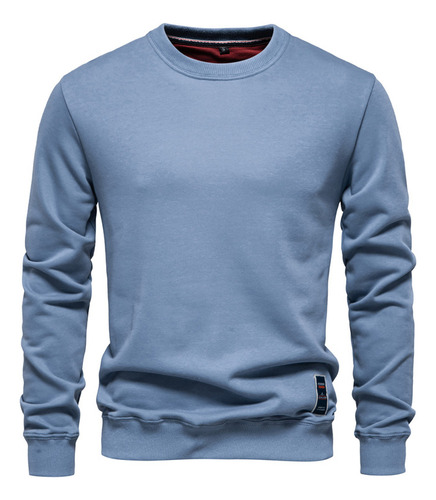 Sudadera Deportiva De Moda De Algodón Liso Para Hombre