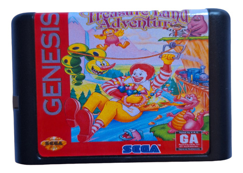 Mcdonald's Treasure Land Adventure Em Português Mega Drive