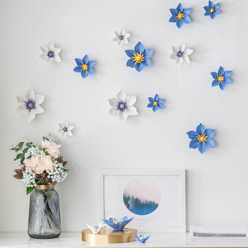 Cerâmica Para Decoração De Parede Floral Com Flores
