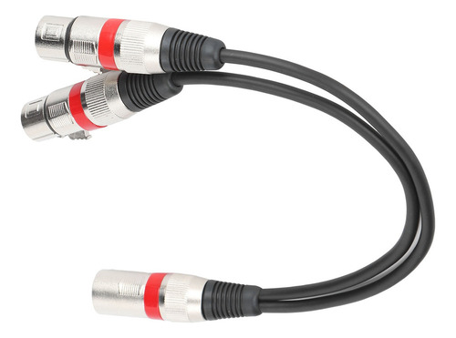 Cabo Jorindo Jd6067 0,3 M Xlr Macho Para Duplo Xlr Fêmea Tip