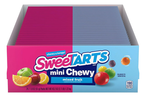 Mini Dulces Masticables Sweetarts.
