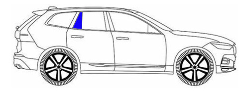 Vidrio Aleta Chevrolet Tracker-trax 2013-2019 5p Oscuro Td