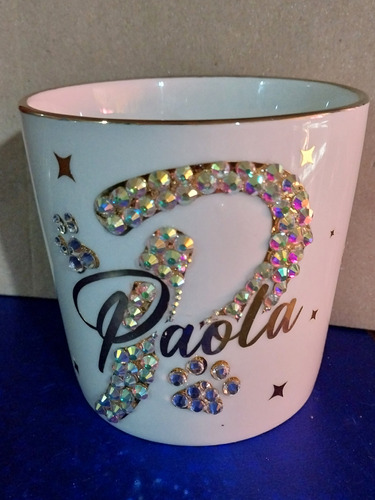 Tazas Personalizadas Con Cristales 