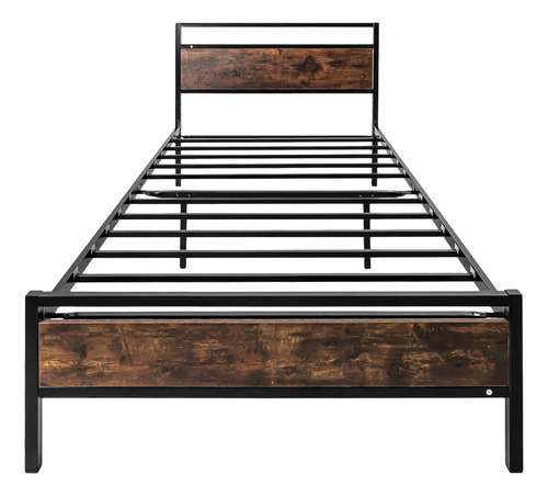 Cama Base Individual + Comoda 5 Cajones Country Moderna Moderno
