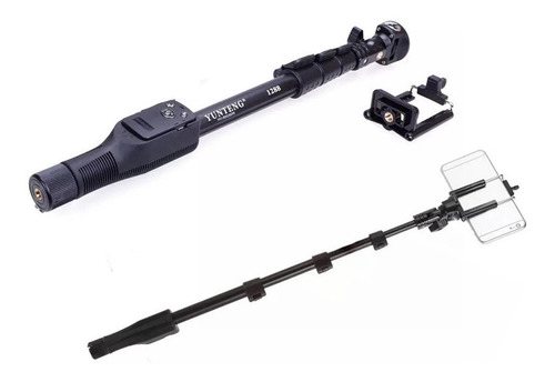 Kit Mini Tripé 228 Bastão Pau Selfie Monopod 1288 Yunteng