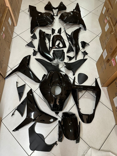 Kit Carenagem Cbr600rr Cbr 600rr 2009 A 12 Preta