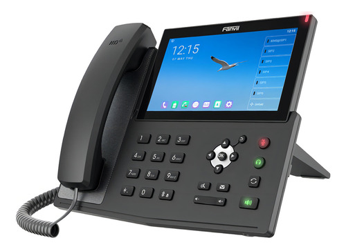 Fanvil X7a Android Voip, Visualización Táctil A Color De 7 Pulgadas, 20 Líneas Sip, 802.11ac Wi-fi, Gigabit Ethernet De Doble Puerto, Adaptador De Corriente No Incluido