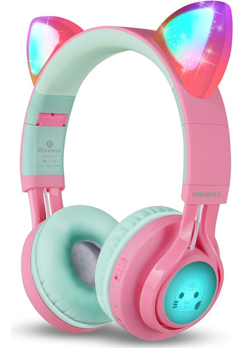 Auriculares Inalambricos Riwbox Bluetooth Pink