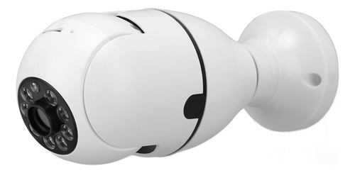 Bombilla De Cámara Panorámica Wifi 1080p De Seguridad Con Vi