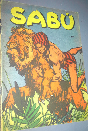 Sabu 2 Antiguos Comics Historieta Revista Daniel Boone Codex