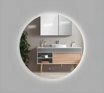 Comprar Espejo Redondo Led Confort Con Luces Led De 80cm