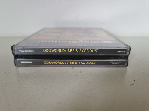 Jogo Oddworld Abe's Exoddus - Ps1 Psx (Usado)