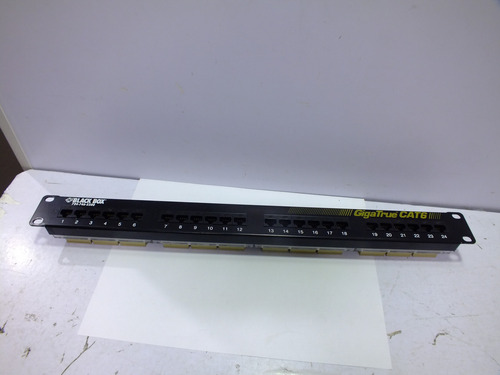 Patch Panel Black Box Jpm610a-r6 24 Portas 48x48cm (Usado)