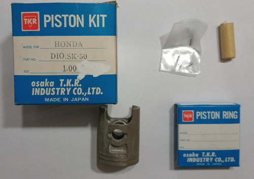 Kit Piston  Honda Dio 50 Tkrj 1.00 39,00mm Japon Ciclomotos