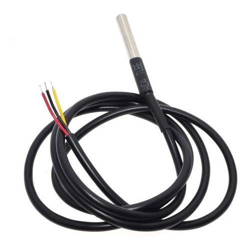 Imagen 3 de 5 de Sensor De Temperatura Ds18b20 Acero Inoxidable Para Arduino