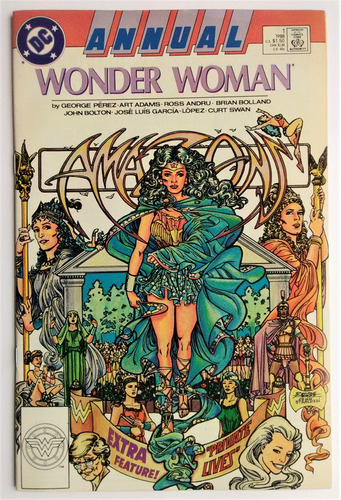 Wonder Woman Anual 1 Dc Comics 1988 George Perez Am01