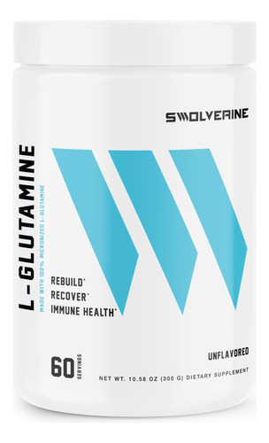 Swolverine L-glutamina | Reduce El Dolor Muscular Inducido .