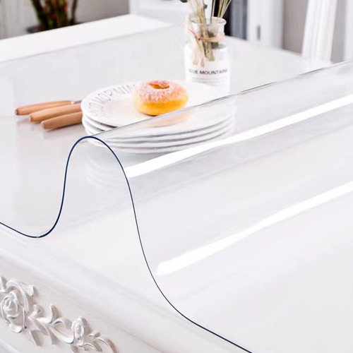 Vevor Mantel De Mesa Pvc Transparente 42x72 Pulgadas 1.5mm proctector de mesa