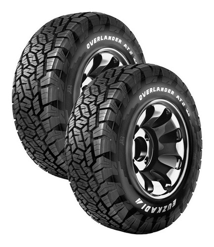 Paquete 2 Llantas 235/75r15 Euzkadi Overlander At2 105s