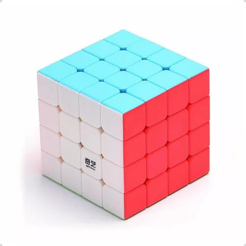 Cubo Magico 4x4 Colorido sem adesivos - Bumerang Brinquedos