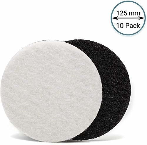 Juego Almohadilla Para Pulir Vidrio Plastico Metal Marmol