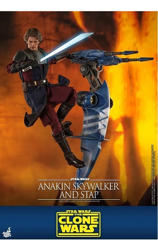 Figuracolecció Anakin Skywalker And Stap Set1/6disponbile Ya
